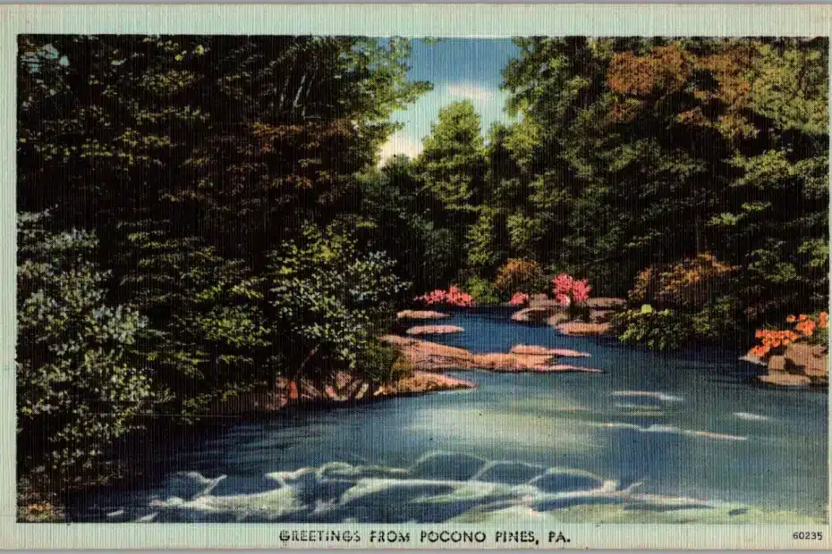 Pocono Pines Postcard