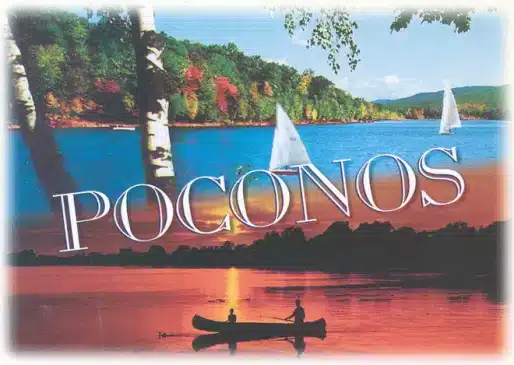 Poconos Postcard