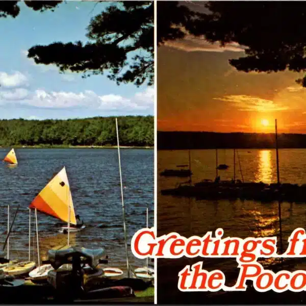 Postcard Greetings from the Poconos