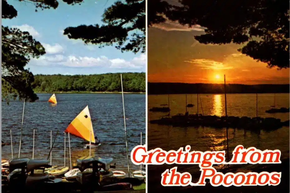 Postcard Greetings from the Poconos