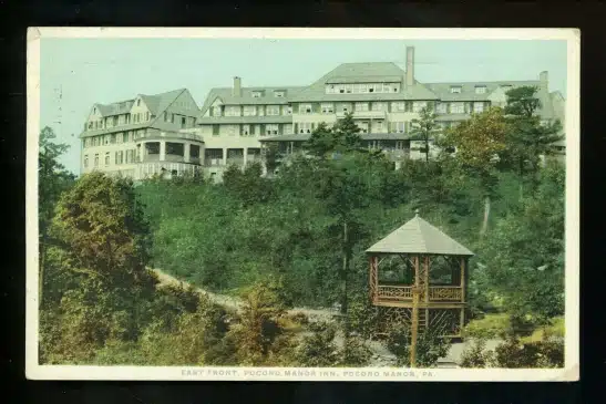 Postcard Pocono Manor Inn Mt Pocono