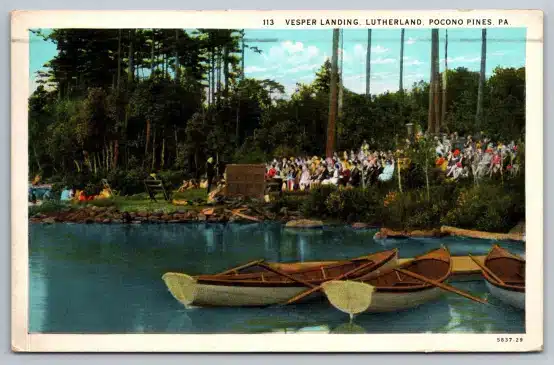 Vespers Landing Naomi Lake Pocono Pines