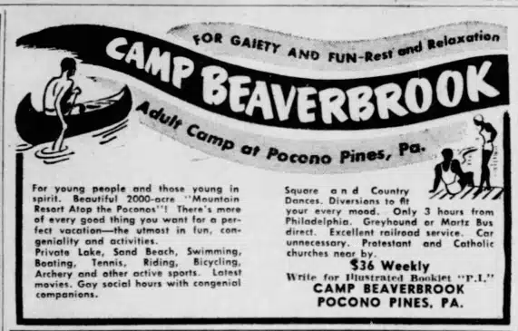 1948 Adult Camp Inquirer June 13 Beaverbrook Camp