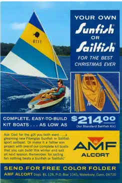 1968 Alcort Sunfish Ad Restored
