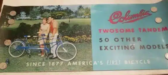 Columbia Tandem Bike Brochure
