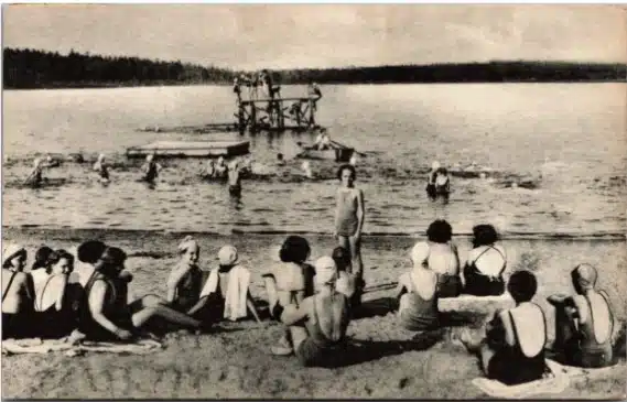 Lutherland Camp Nawaka Postcard