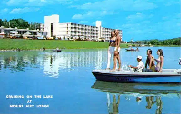 Postcard Mt Airy Lodge Poconos PA