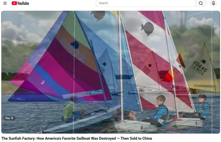 The Sunfish Factory YouTube