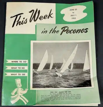 This Week in the Poconos Magazine July 1955 Cover