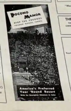 This Week in the Poconos Magazine July 1955 Pocono Manor