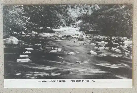 Tuckhannock Creek Postcard