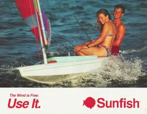 Wind is Free Use it Sunfish Ad