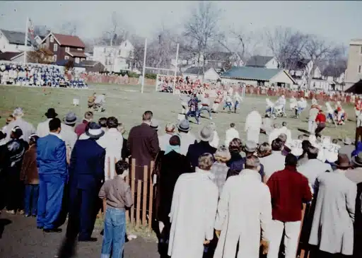 1955 Plainfield v Westfield Football WHS Field2