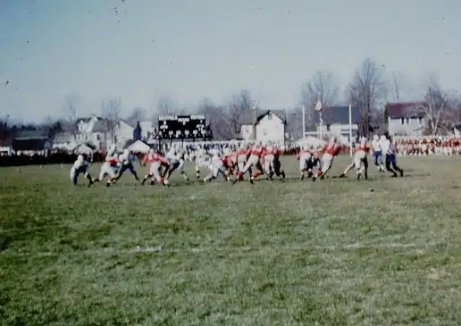 1955 Plainfield v Westfield Football WHS Field3