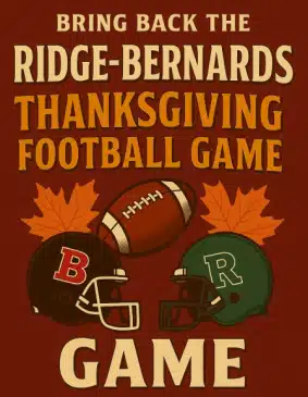 Bring Back the Ridge Bernards Thanksgiving Football Game 1