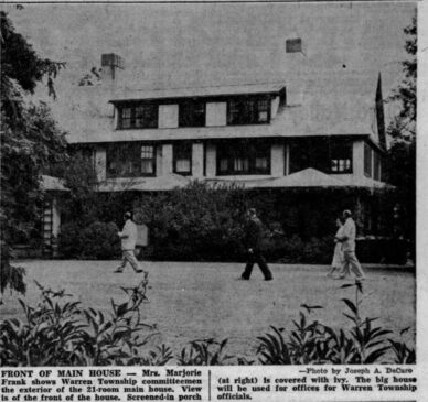 Hofheimer House Newspaper Story