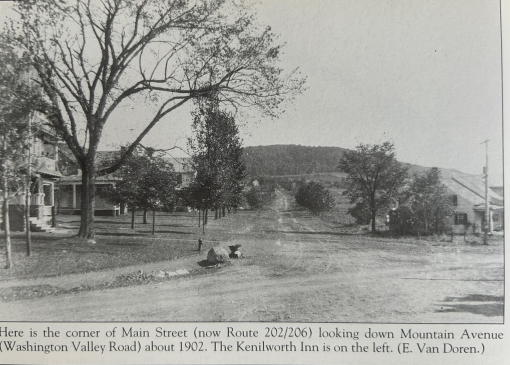 Kenilworth Inn and Washington Valley Road 1902 scaled