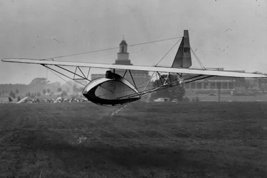 Lyons Glider Field Jack Streeter Y Secondry Y Glider Club at Lyons VA field