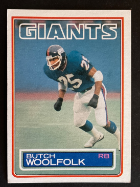 butch woolfolk football players NY Giants
