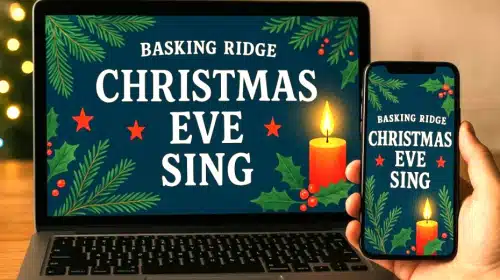 Christmas Eve Sing Banner Mr Local History