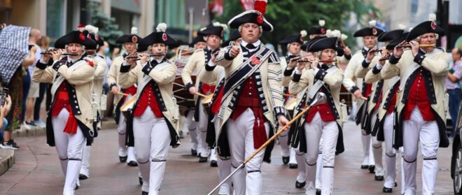 Drum Major Middlesex County Volunteers