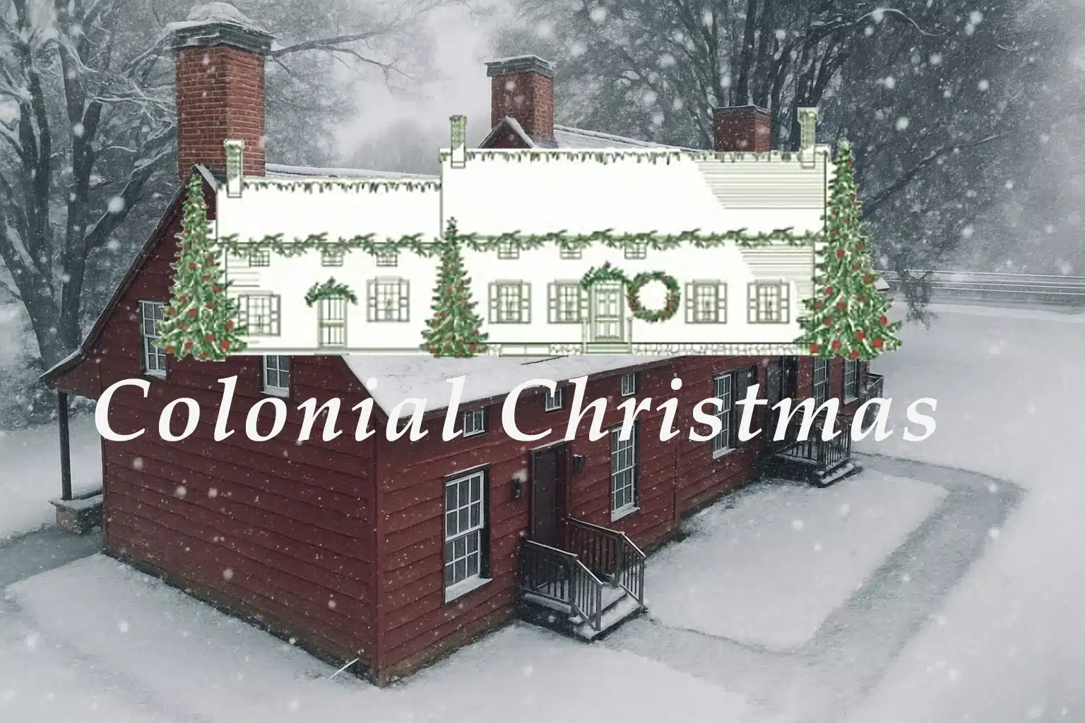 JVH Colonial Christmas Banner Mr Local History