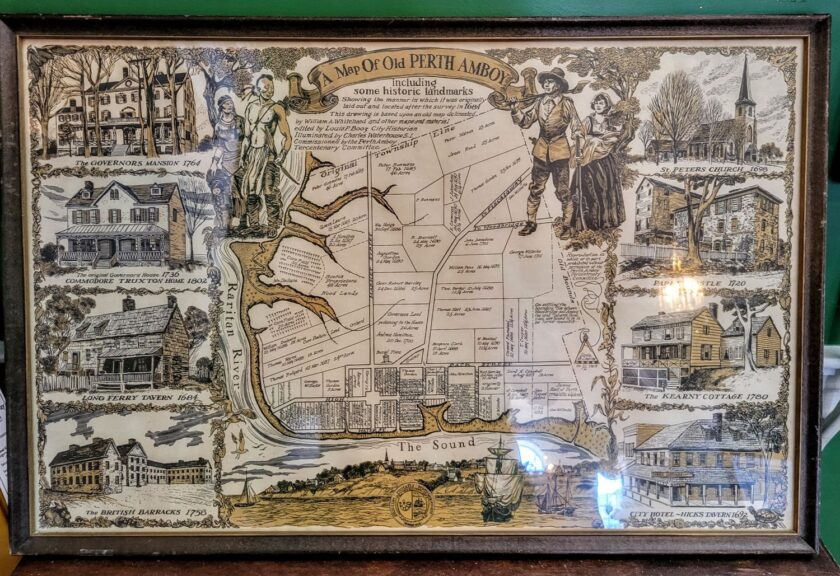 Map of Perth Amboy at Propriatary House resized
