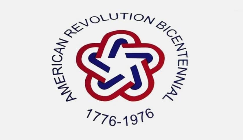 Americas 200th bicentennial logo