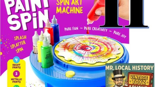 Mr Local History Advent Vintage Toys 11 Spin Art