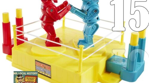Mr Local History Advent Vintage Toys 15 Rock em Sock em robots