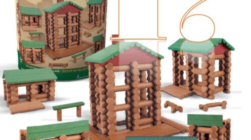 Mr Local History Advent Vintage Toys 17 Lincoln Logs set