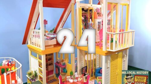 Mr Local History Advent Vintage Toys 24 Barbies Fun House
