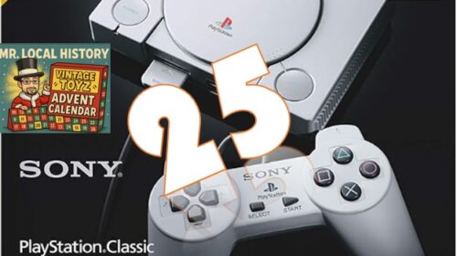 Mr Local History Advent Vintage Toys 25 Sony Playstation Classic