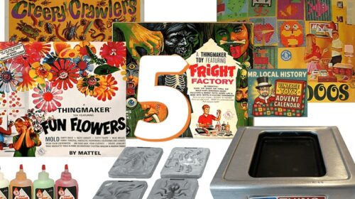 Mr Local History Advent Vintage Toys 5 Creepy Crawlers