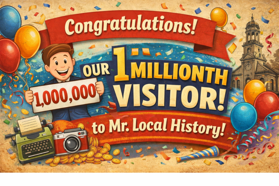 One Million visitors Estimate Mr Local History 1