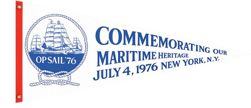 Op Sail 1976 Banner