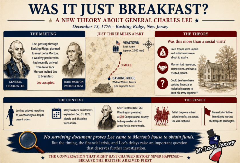 Was it Just a Breakfast Meeting General Lee Mr Local History