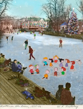 Winter on the Rahway Skating