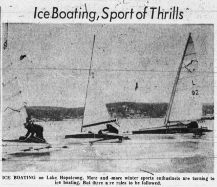 1967 Ice Boating Sport of Thrills The News Nov 16