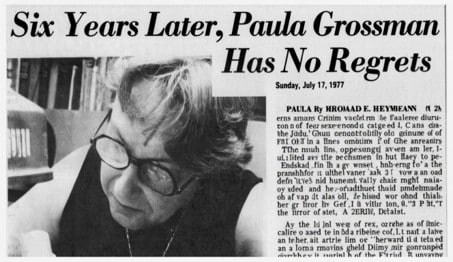 1977 Paula Grossman Photo Mr Local History