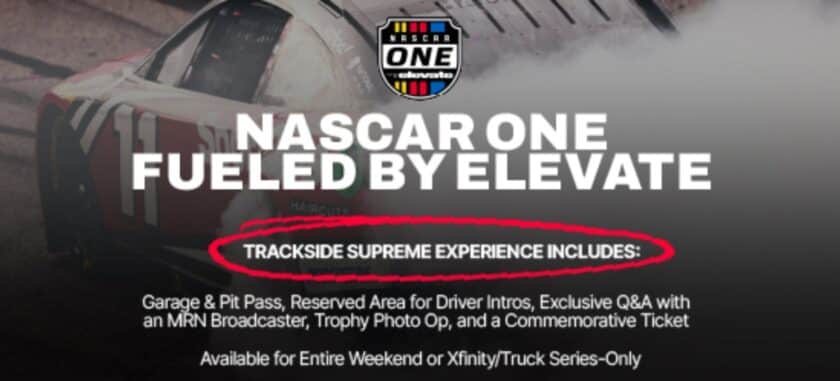 2026 Daytona Elevate VIP Package