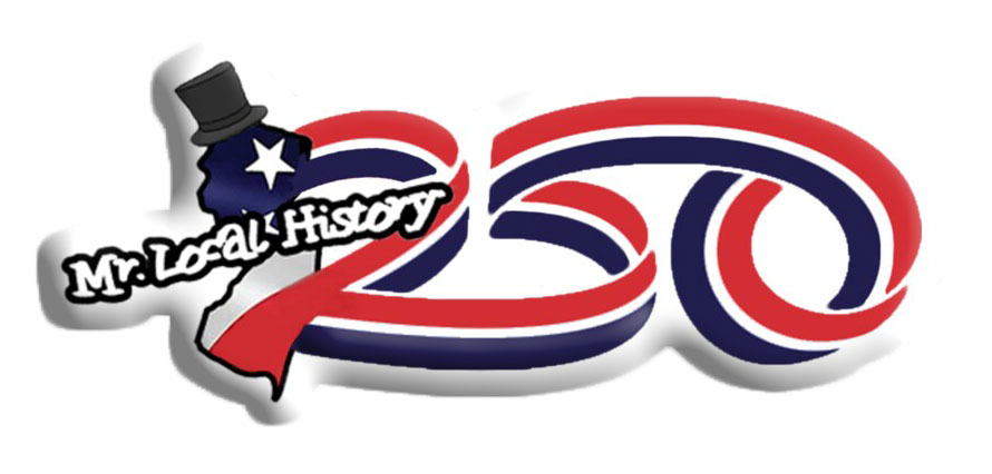 250 Sticker Mr Local History Raised with edge