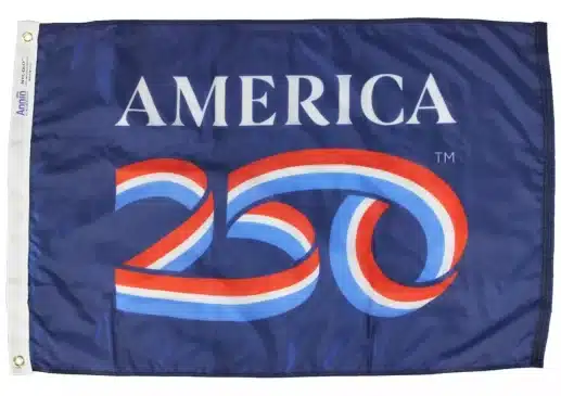 America250 Annin Made In USA 3x5 outdoor flag mr local history