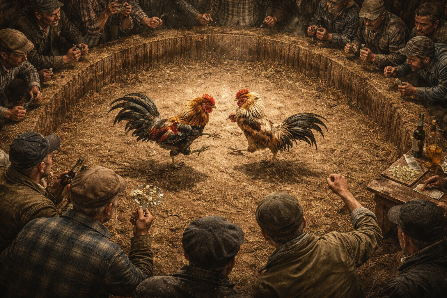 Cockfighting in the Somerset Hills - My How Times Have Changed