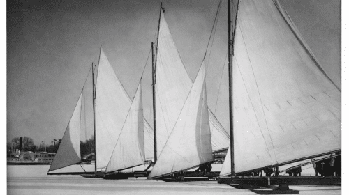 Ice Boating History New Jersey Mr Local History Project