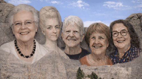 Mt rushmore 5 Females Bernards Township2