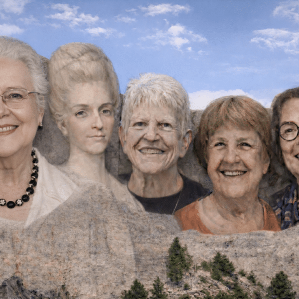 Mt rushmore 5 Females Bernards Township2