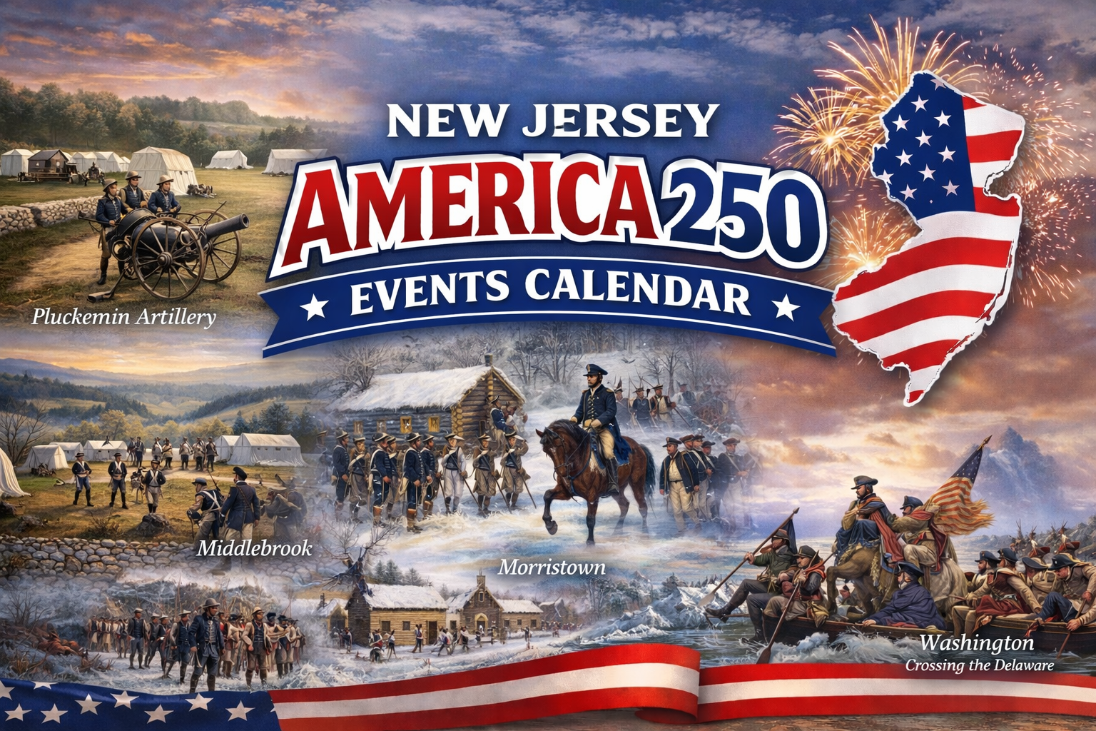 New Jersey America 250 Events Calendar