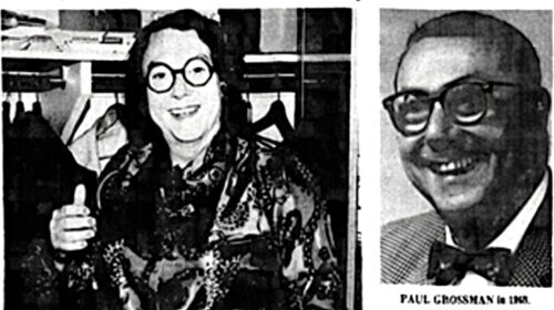 Paul Paula Grossman Banner Mr Local History Project