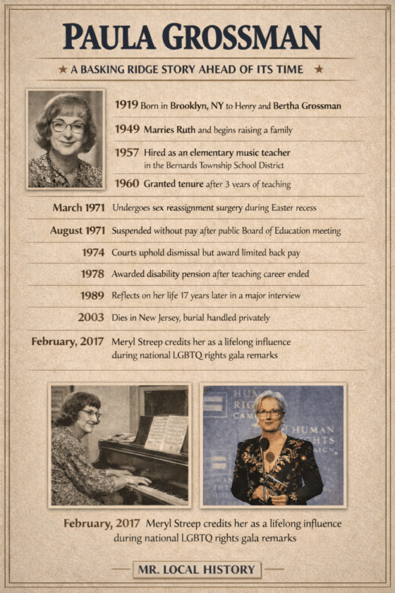 Paula Grossman Timeline Mr Local History